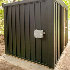 Knotty Cedar Neptune Outdoor Sauna