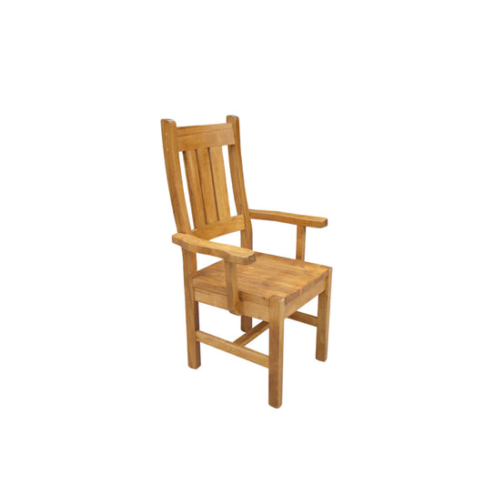 Backwoods Slat Back Arm Chair