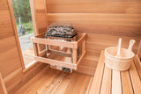 Cabin Sauna Interior Electric Heated