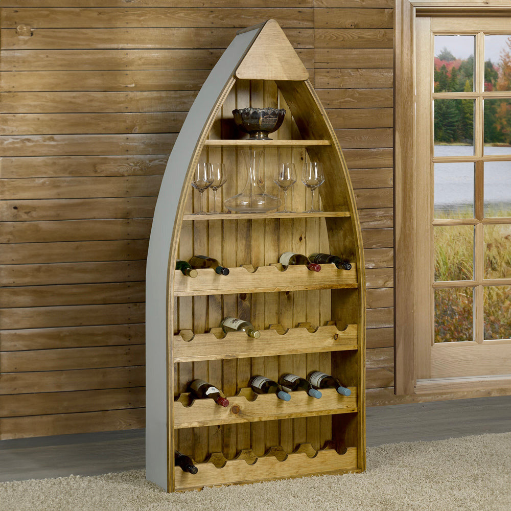 Canoe Wine Rack