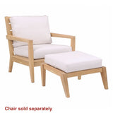 Algarve Teak Ottoman with Chair Sold Separately