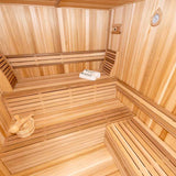 Neptune Outdoor Cedar Sauna with Insulation