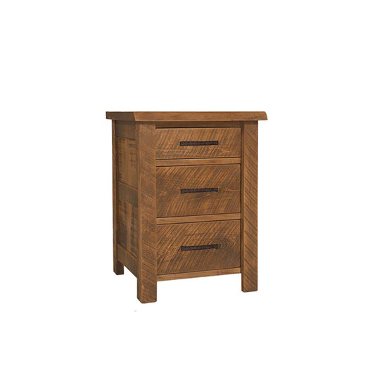 Coastal 3 Drawer Nightstand