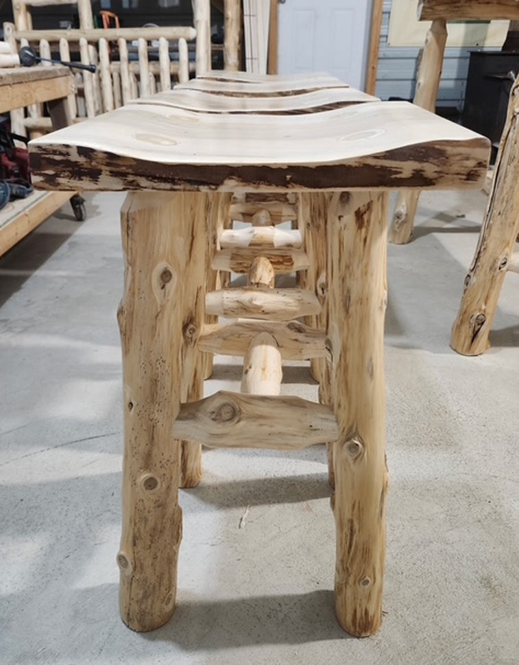 Custom Log Chairs