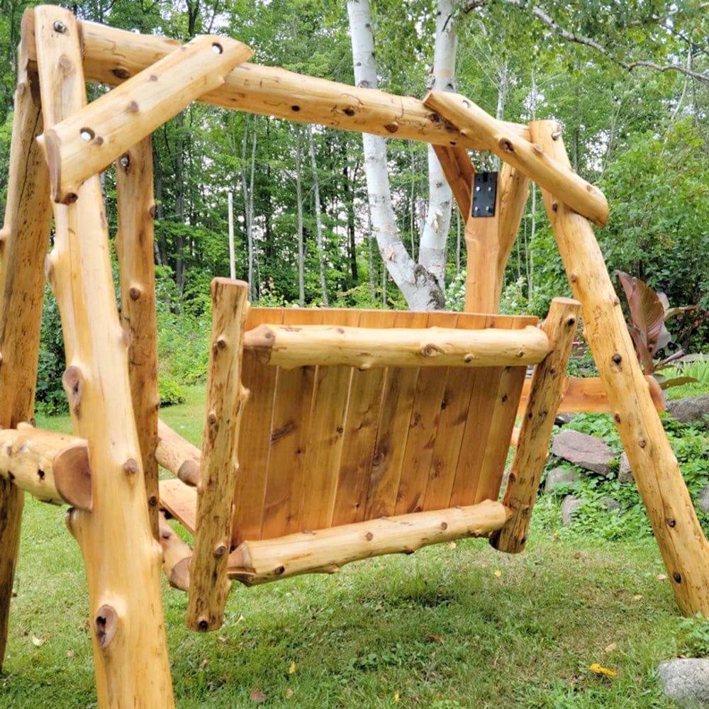 Outdoor Custom Log Furniture • Log Furniture and More