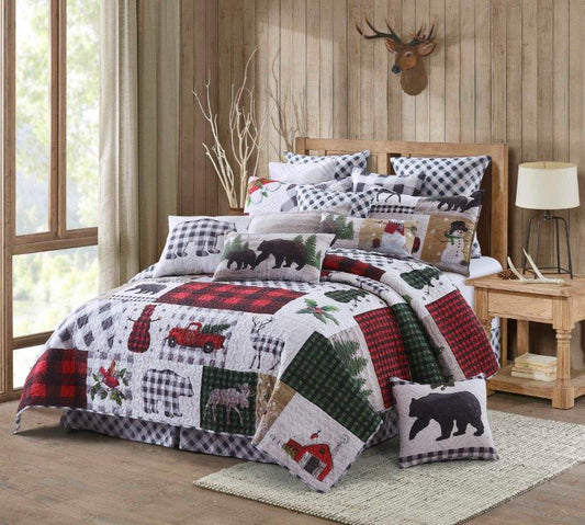 country lodge quilt