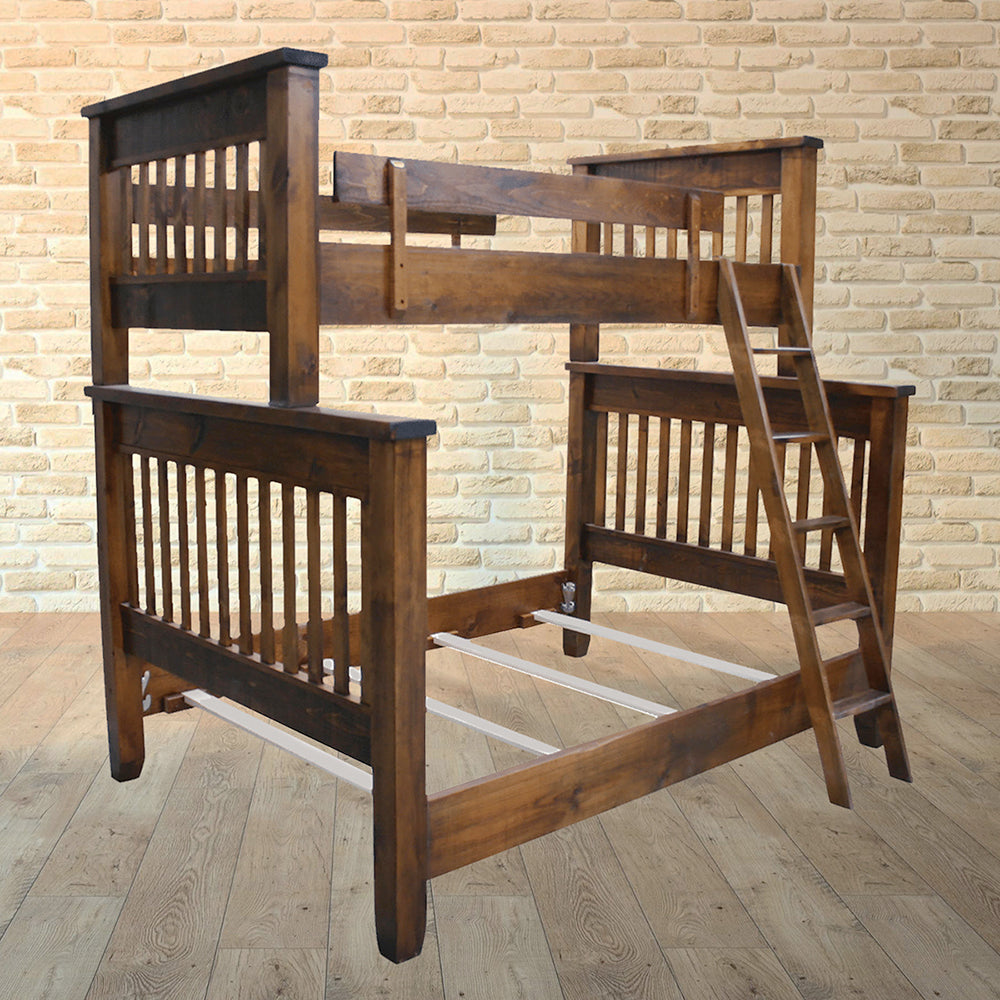 Dakota Solid wood bunk with movable top