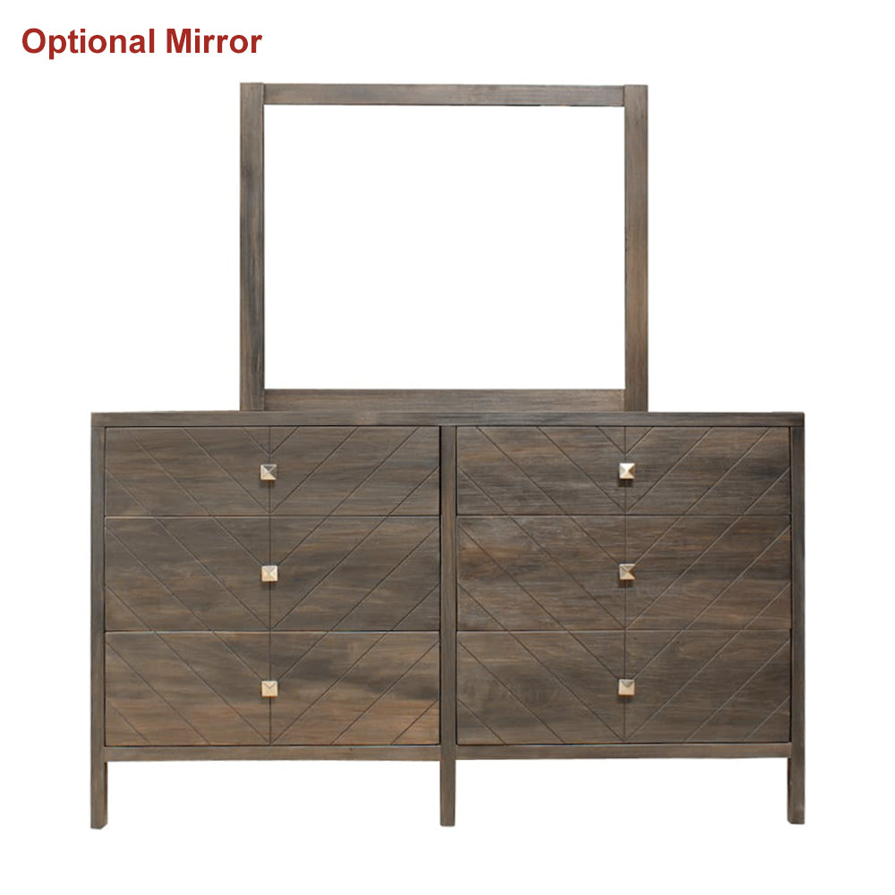 Elrose Dresser with Optional Mirror