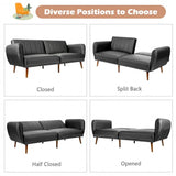 Four Positions 3 Seat Convertible Sofa Bed