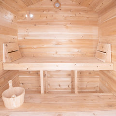Granby Cabin Sauna Interior View