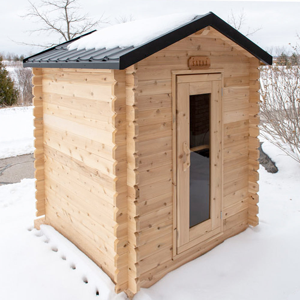 Granby Cabin Sauna in the Winter