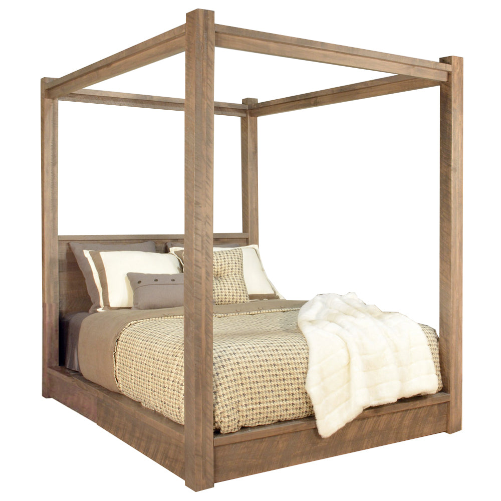 Greystone Canopy Bed with Stain