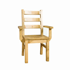 Heritage River Pine Timber Arm Chair