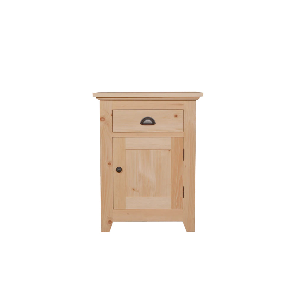 Homestead 1 Drawer 1 Door Nightstand