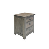 Homestead 3 Drawer Nightstand