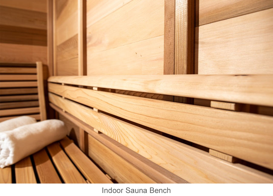 Indoor Sauna Bench