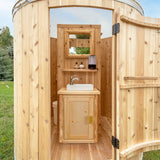 Skylight Washroom and Shower Combo