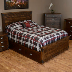 Iron Corner Bed