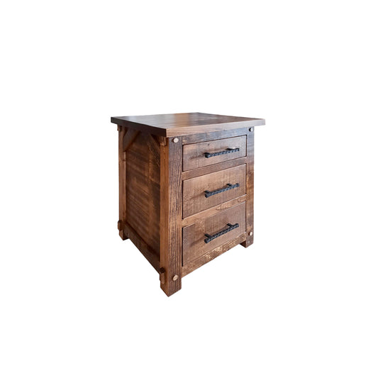 Jasper 3 Drawer Nightstand