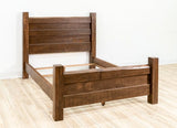 Live Edge Bed Angle View
