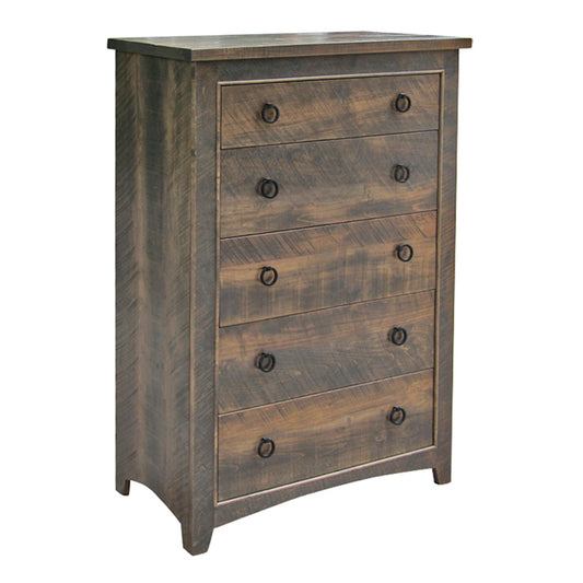 Maple Ridge 5 Drawer Highboy