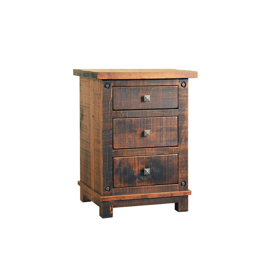 Meadowview 3 Drawer Nightstand