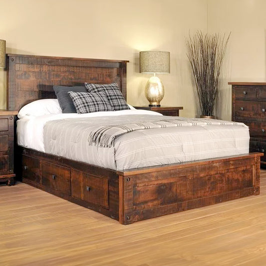 Meadowview Bed with Low Footboard