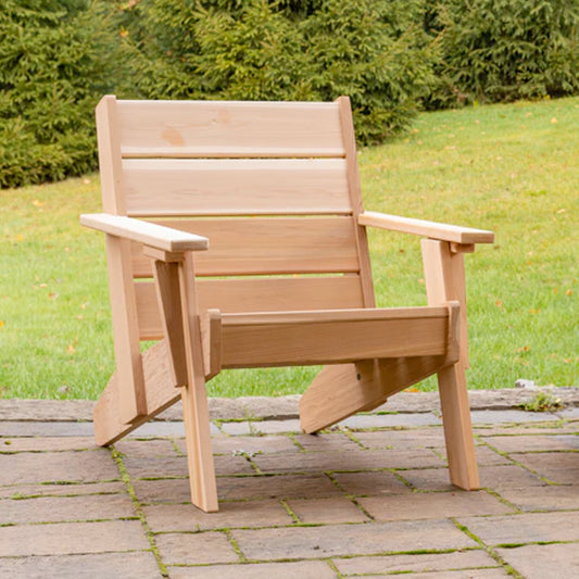 Modern Cedar Outdoor Chair