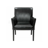 Modern PU Leather Executive Arm Chair Sofa Front View