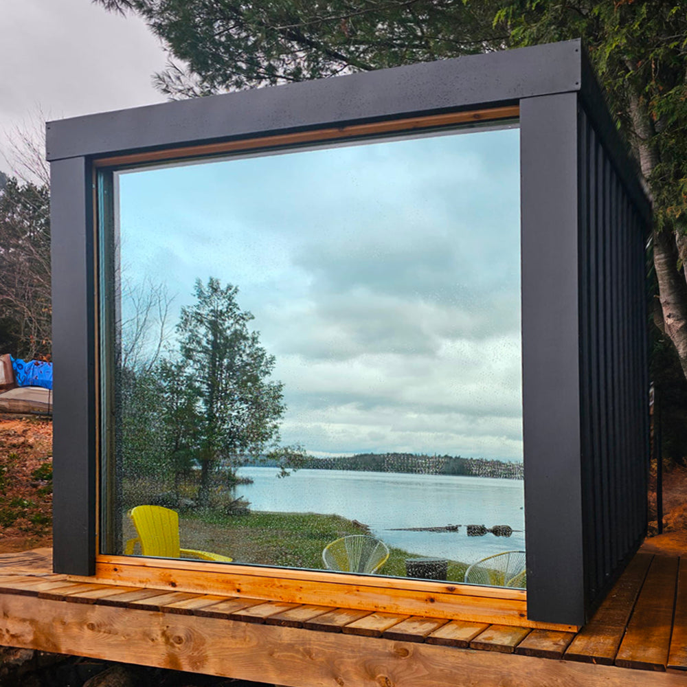 Neptune Sauna with Mirrored Glass