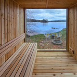 Neptune Sauna with View of the Lake