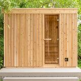 Neptune Sauna with Wood Siding