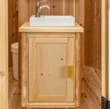 1 Door Glamping Vanity With Fixtures
