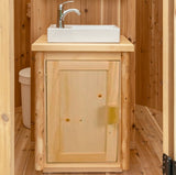1 Door Glamping Vanity With Fixtures