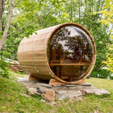 Customized Cedar Barrel Sauna