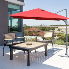 Patio Offset Cantilever Umbrella Sun Shade