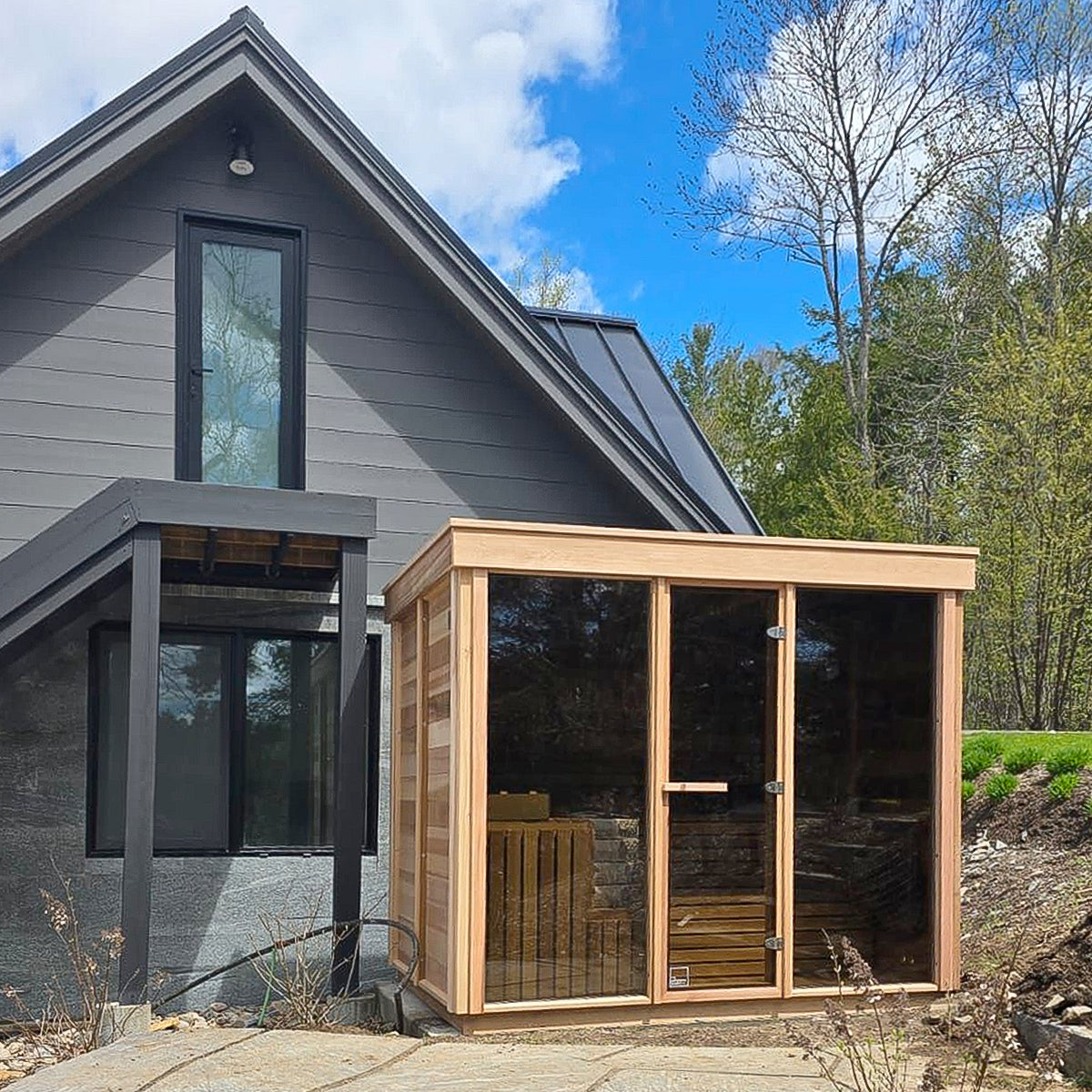 Pure Cube Sauna at the Cottage