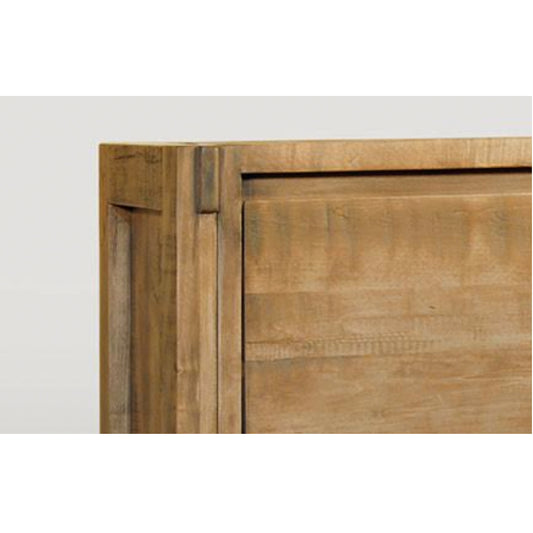 Ridge Platform 2 Drawer Nightstand Close Up