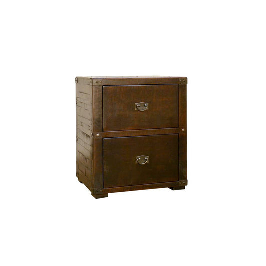 Rocky Mountain 2 Drawer Nightstand