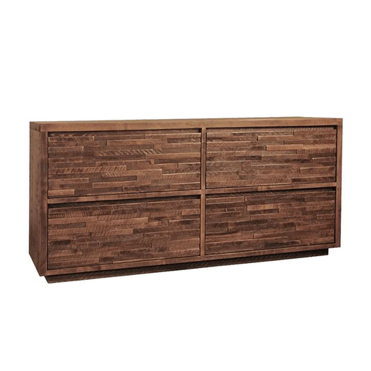 Rustic Roots 4 Drawer Dresser 60" Wide