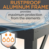 Rust Proof Aluminium Gazebo Frame