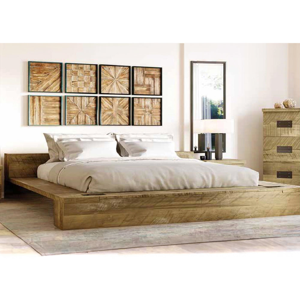 Serene Sanctuary Platform Bed