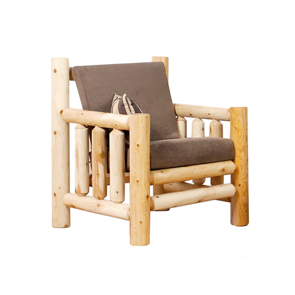 Single Log Chair