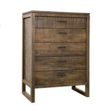 Tranquil Timber 5 Drawer Chest