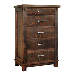 Timber Chest 5 Drawers