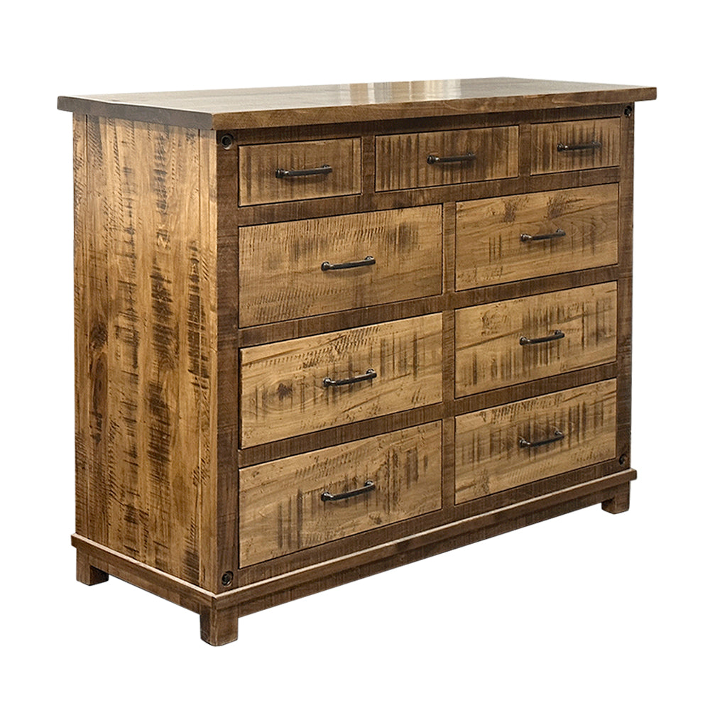 Timber Haven 9 Drawer Dresser