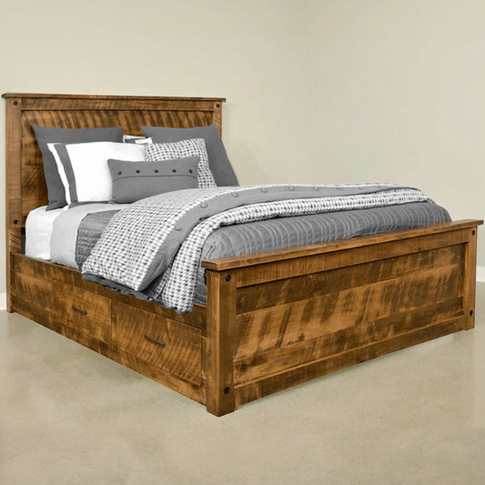 Timber Haven Bed with Storage