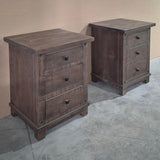 Timber Haven 3 Drawer Nightstand (60% off)