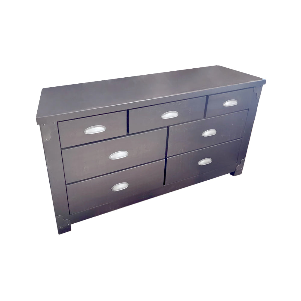 Timber and Iron 7 Drawer Dresser