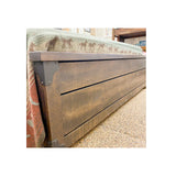 Timber and Iron Bed Footboard